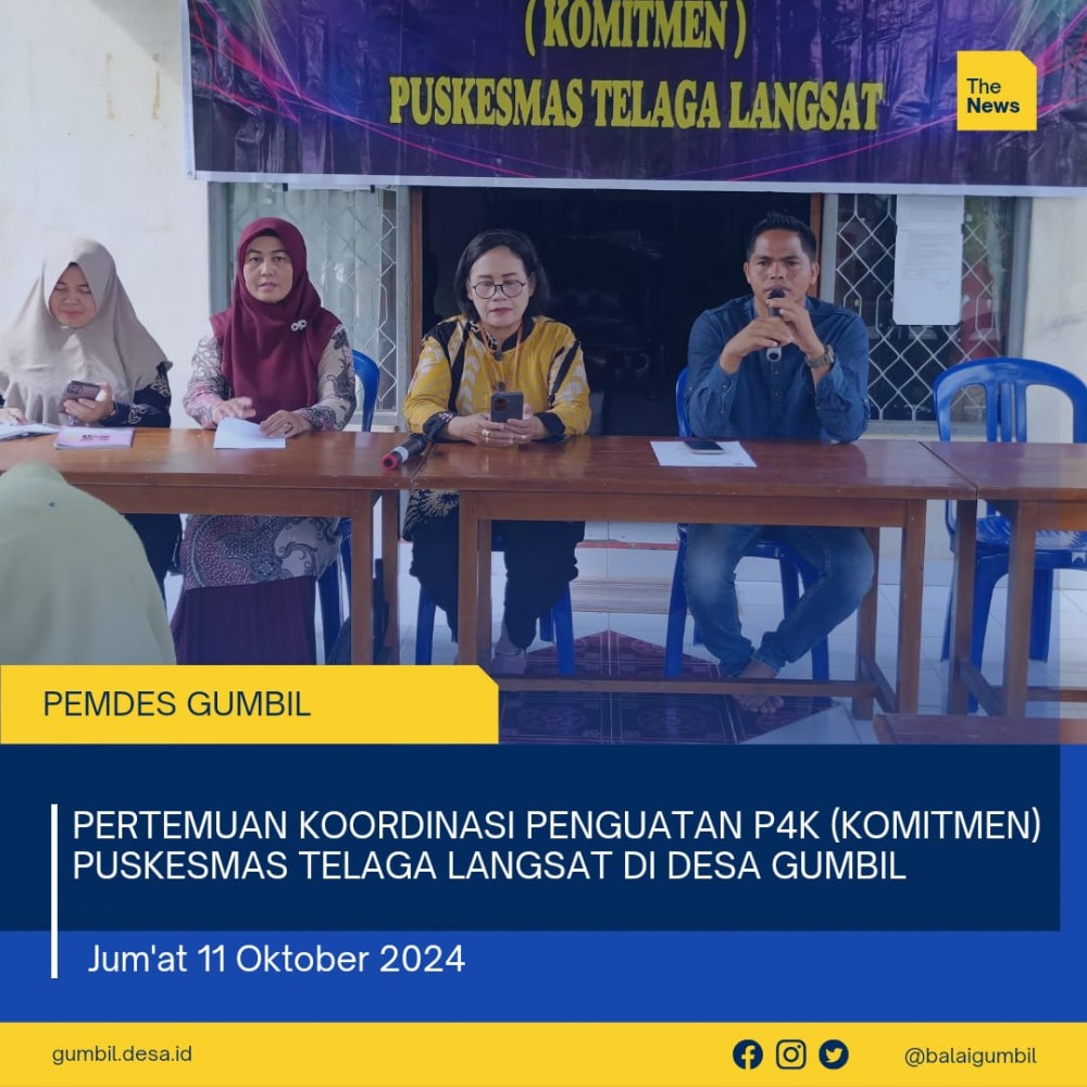 Puskesmas Telaga Langsat dan Desa Gumbil Jalin Kerja Sama Tingkatkan Kesehatan Ibu Hamil