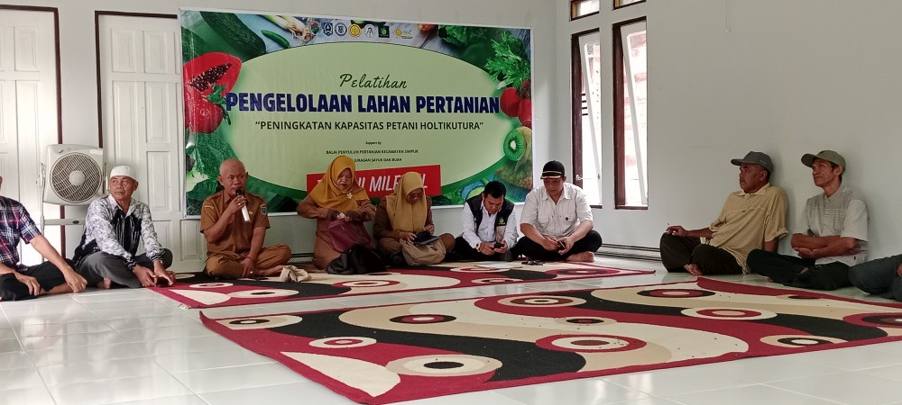 PELATIHAN PENGELOLAAN LAHAN PERTANIAN UNTUK MENINGKATKAN PETANI HOLTIKULTURA DI DESA WASAH HULU